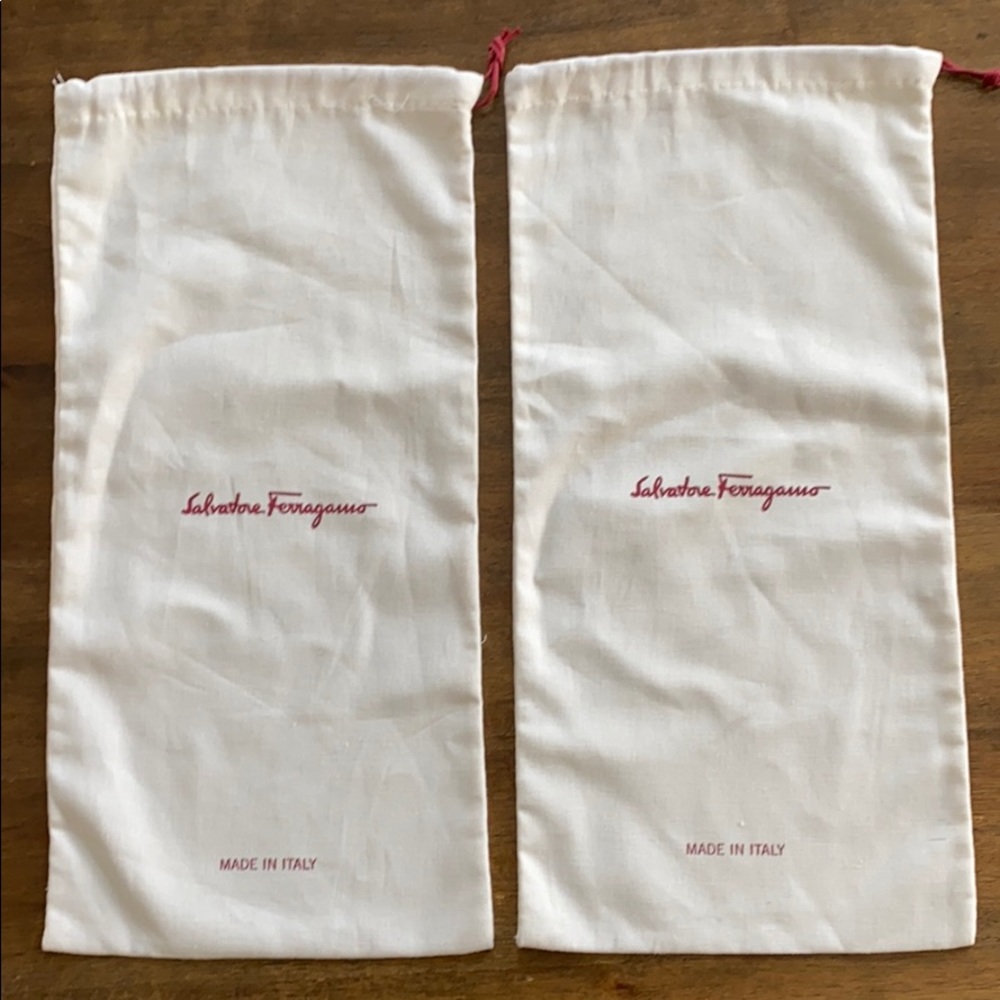 Salvatore Ferragamo dust bags 16.75x8